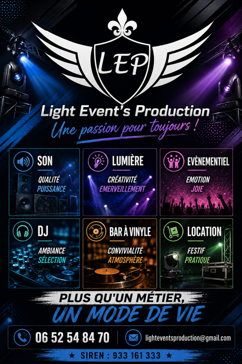 Sonorisation, mise en lumi&egrave;res, DJ 0 71240 Sennecey-le-grand
