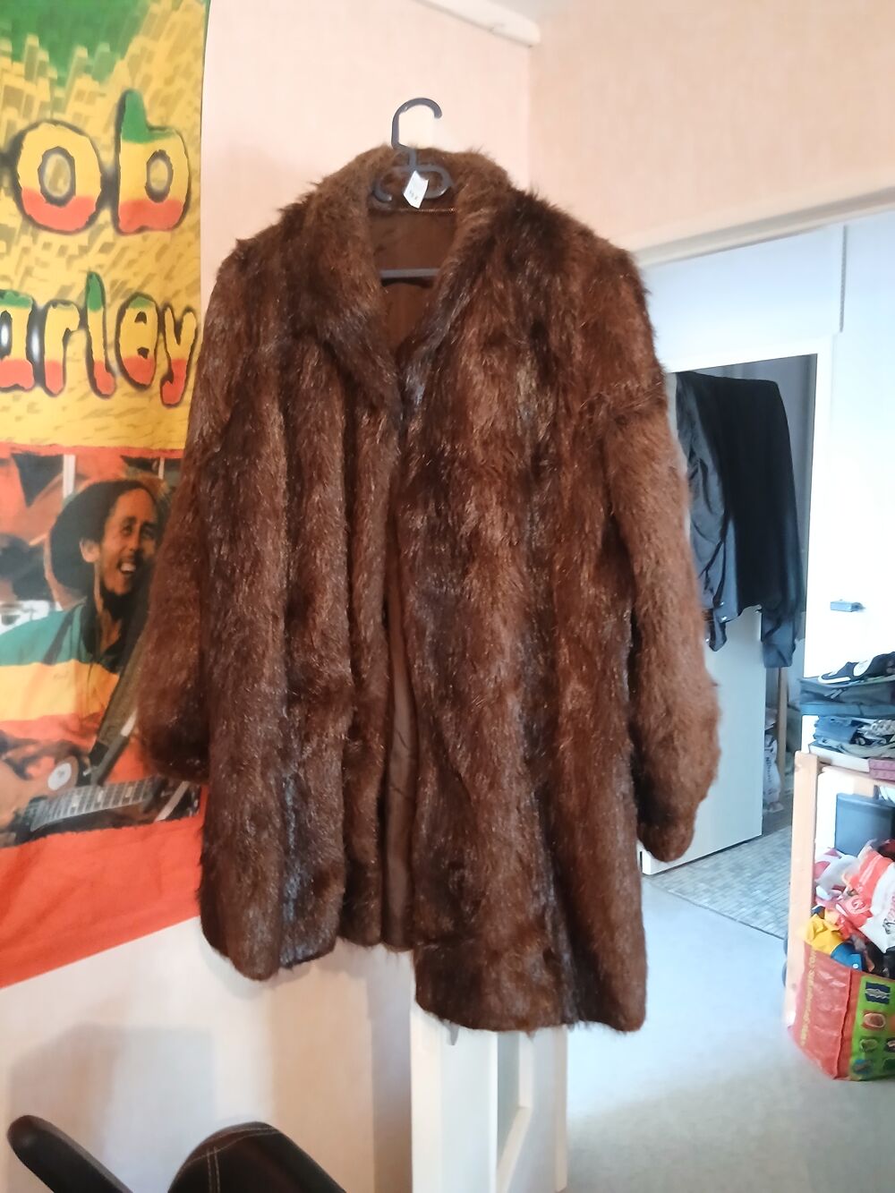 2 manteaux visons Vêtements