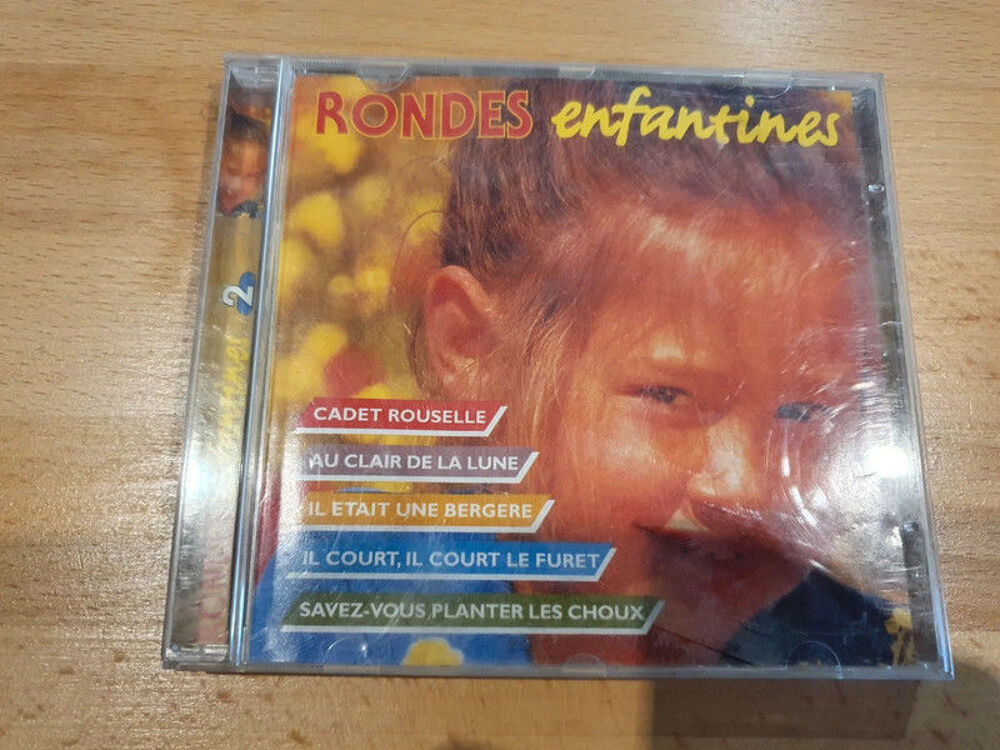 cd : rondes enfantines n&deg;2 CD et vinyles