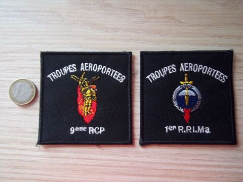 parachutiste lot �cussons troupes a�roport�es insignes 8 Valognes (50)