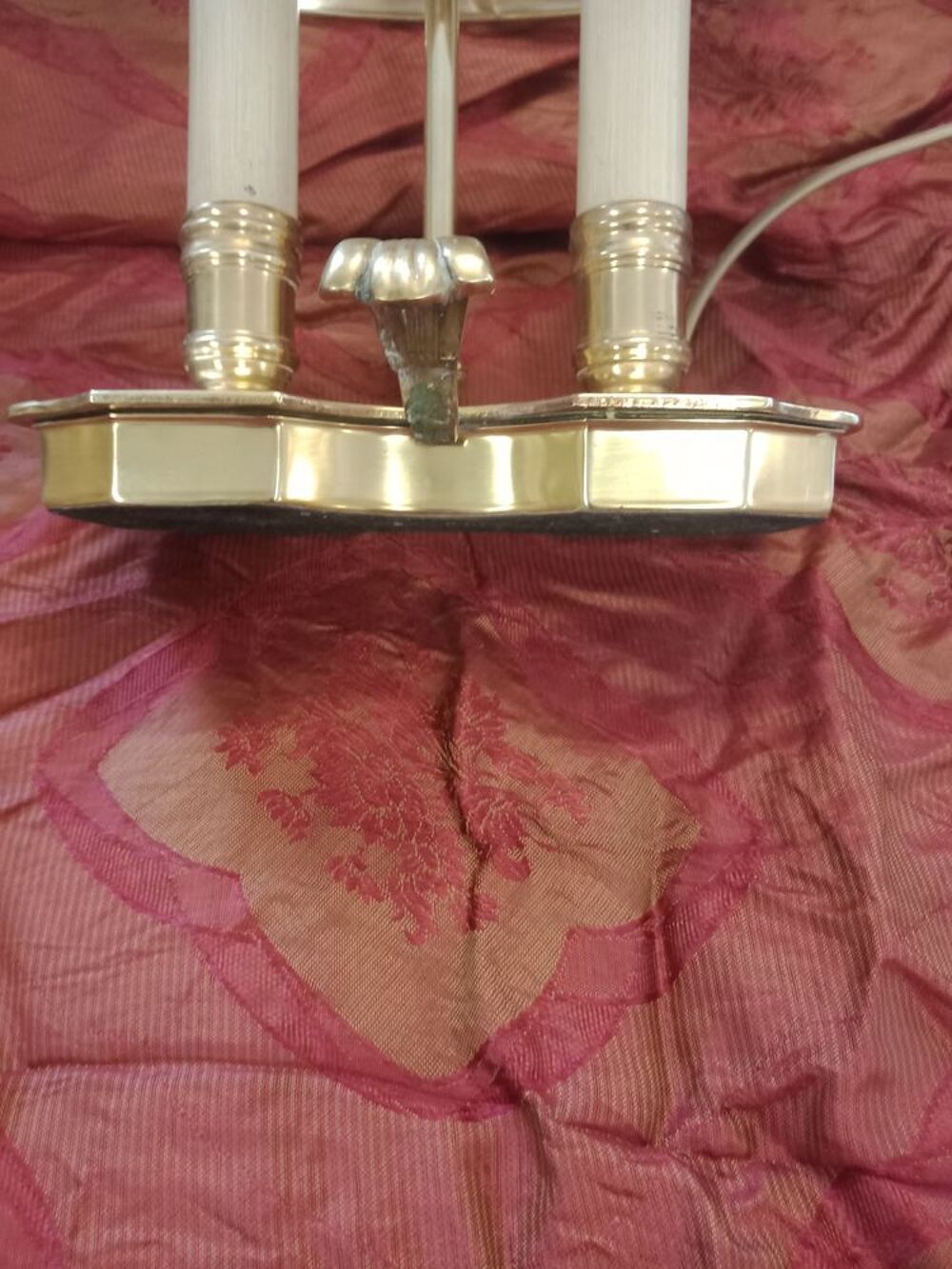 Lampe bouillotte en bronze Décoration