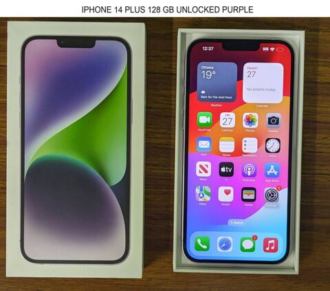 iPhone 14 plus i phone 14 plus 128GB 500 75007 Paris