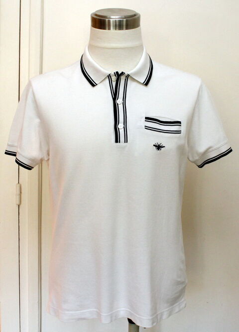 Polo blanc DIOR T.52 FR 110 Issy-les-Moulineaux (92)