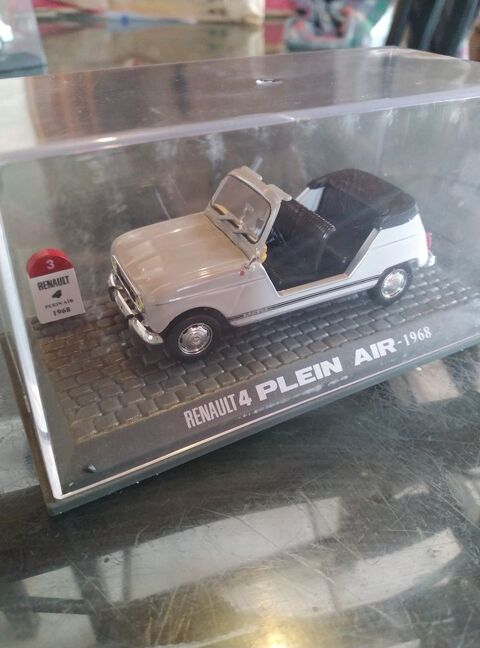 RENAULT 4 PLEIN AIR 1968 1/43 12 Valleiry (74)