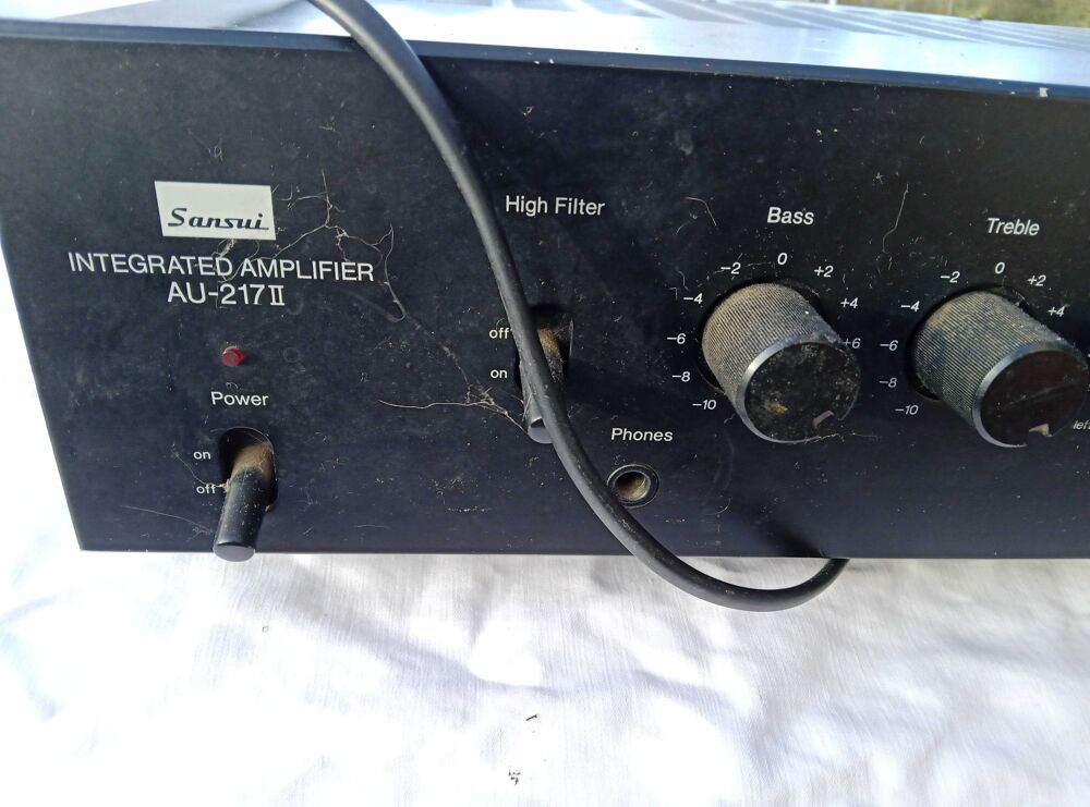 ampli sansui 40w ,platine pionner, magn&eacute;to Hitachi., Audio et hifi