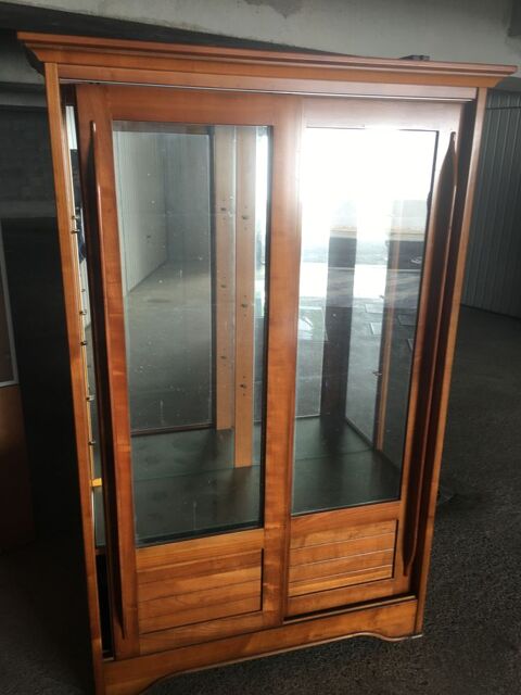 vitrine merisier et verre La Plaine-sur-Mer (44)