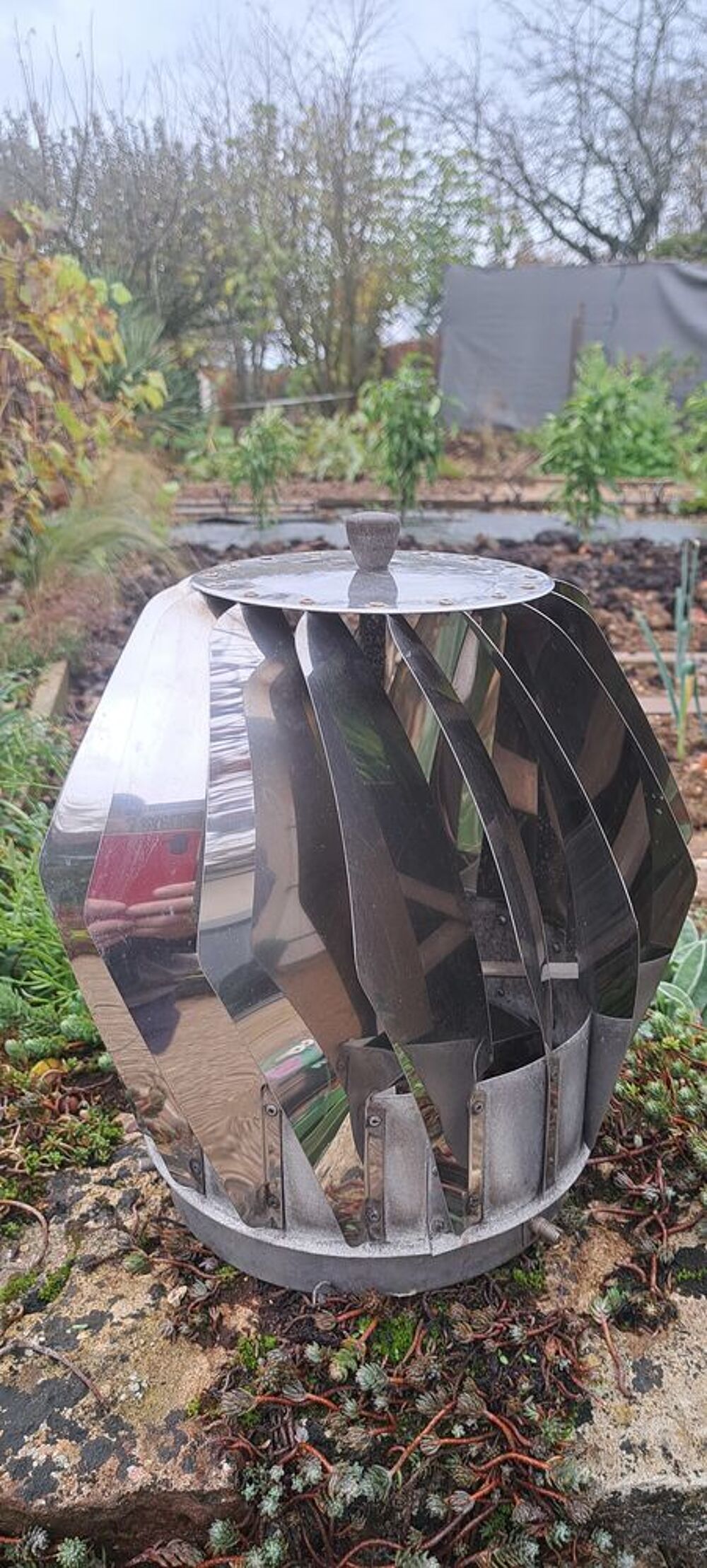 AERATEUR DE TOIT INOX ROTATIF A AILETTES Bricolage