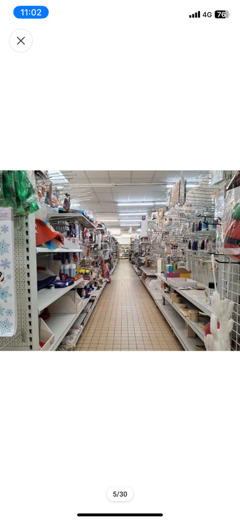 Rayonnage &eacute;tag&egrave;re de magasin 600m2 Meubles