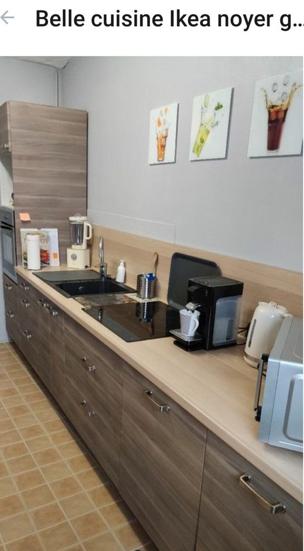 BELLE CUISINE AMENAGEE ASPECT NOYER Cuisine