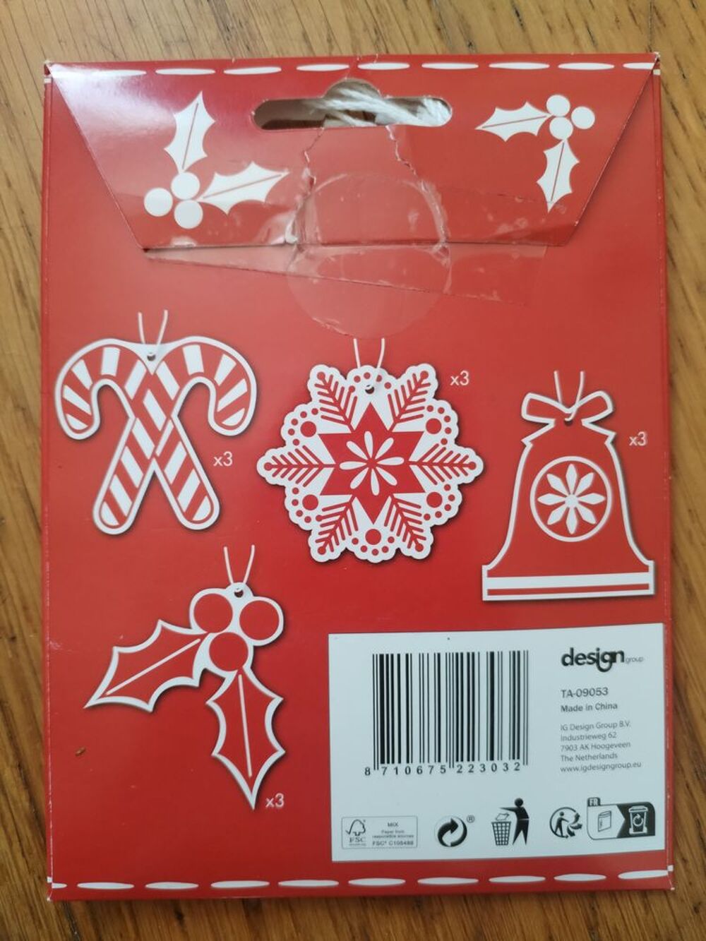 Etiquettes cadeaux de no&euml;l (PRODUIT NEUF SOUS EMBALLAGE)
Maroquinerie