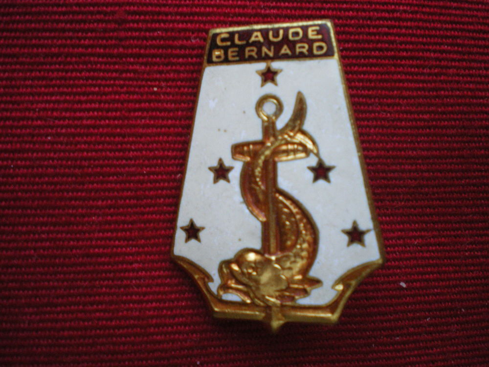Insigne de Marine - Chargeurs r&eacute;unis Claude Bernard. 
