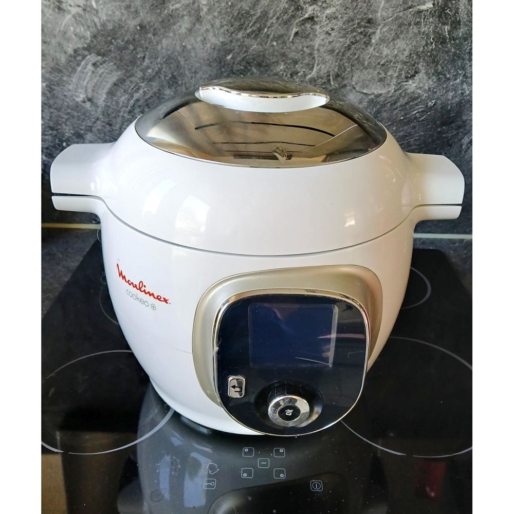 Cookeo Multicuiseur 6L,1600W, Blanc, 150 recettes int&eacute;gr&eacute;e Electroménager