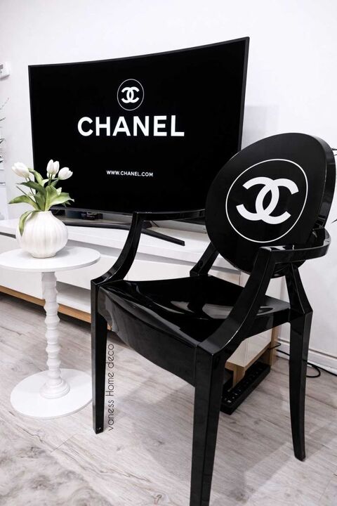 fauteuil baroque noir 130e Drancy (93)