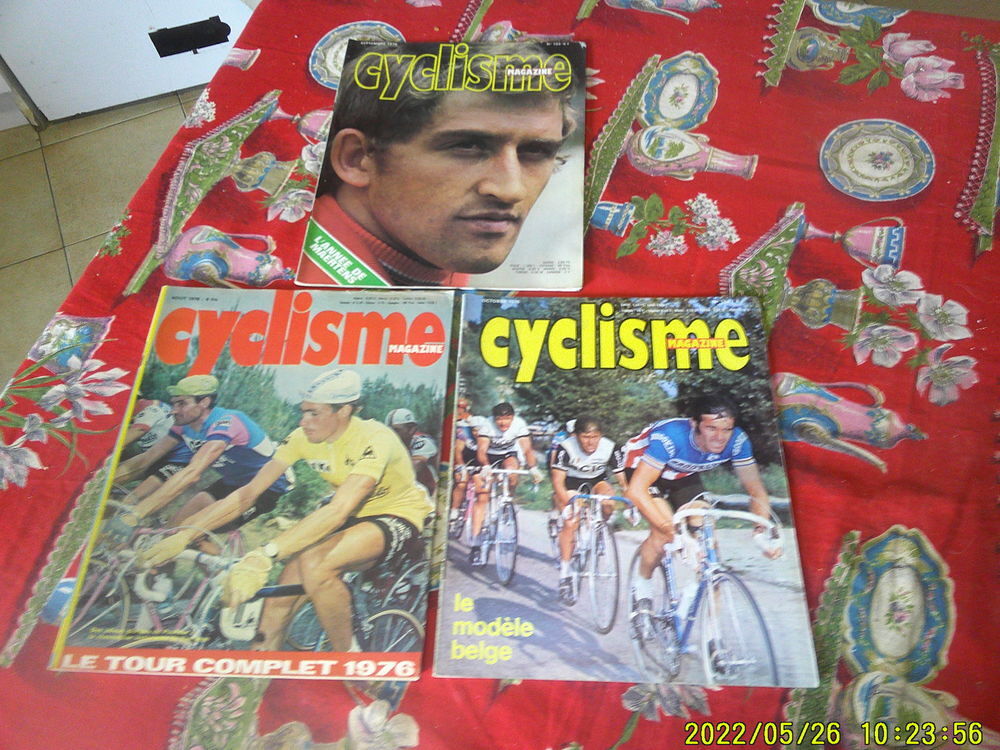 15. Revues Cyclisme Magazine de : 1976 a 1978 Livres et BD
