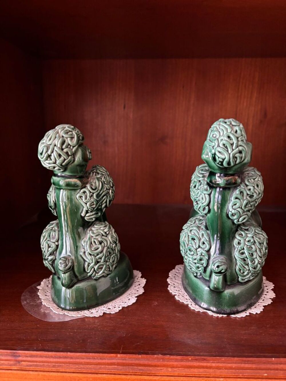 Lot de 2 caniches Décoration