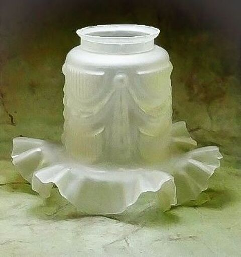 Ancienne tulipe drap�e 1930 25 Montargis (45)