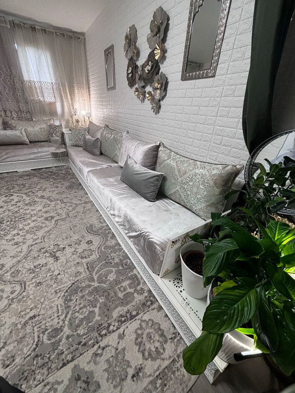 salon marocain entier Meubles