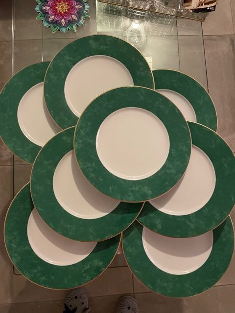 Lot de 8 assiettes Guy de Grenne Cuisine