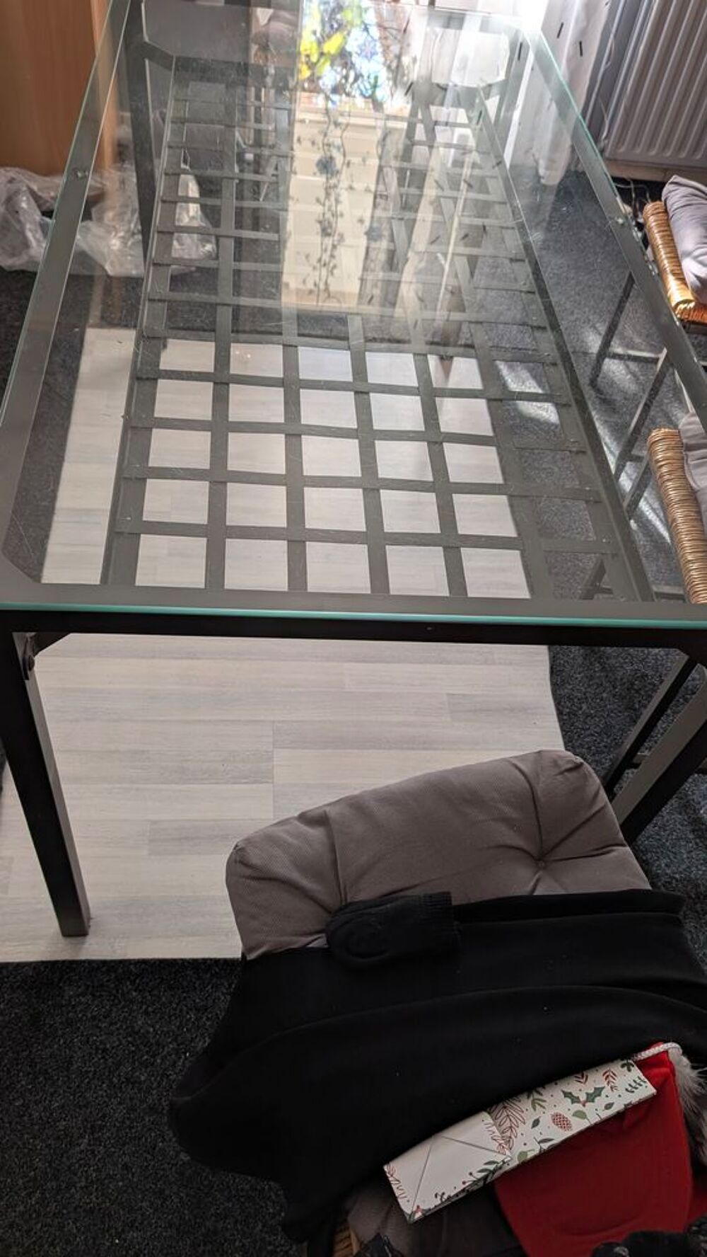 Table verre Ikea 150 x 80 Meubles