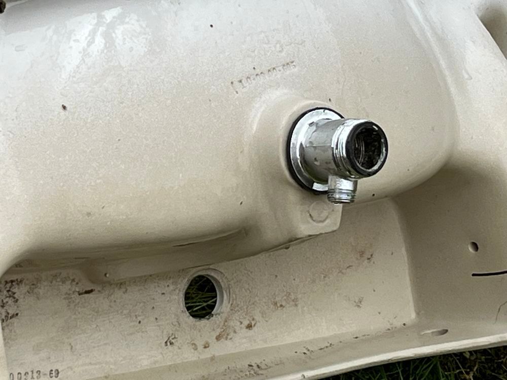 Vasque lavabo en c&eacute;ramique Bricolage