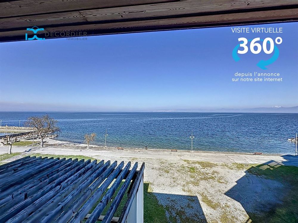 Vente Appartement AMPHION T4 PIEDS DANS L'EAU Amphion les bains