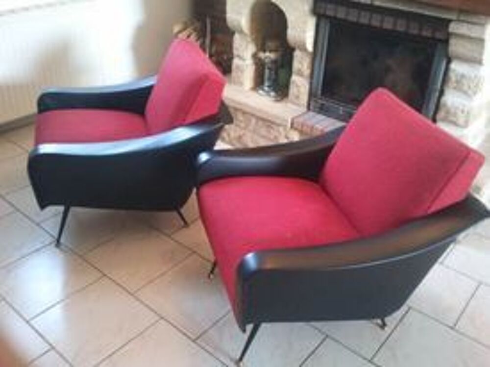  chaises de bistrot anciennes Meubles