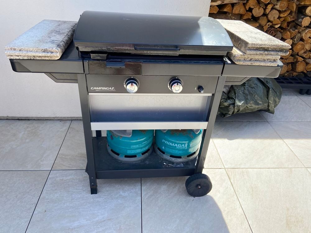 plancha &agrave; gaz Jardin