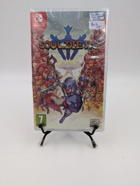 Jeu Nintendo Switch Souldiers neuf sous blister 37 Vulbens (74)
