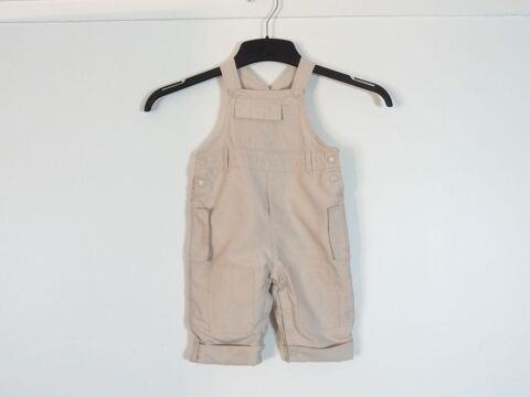 Salopette Beige � Boutons Pressions- 6 mois-Tout Compte Fait 3 Paris 15 (75)