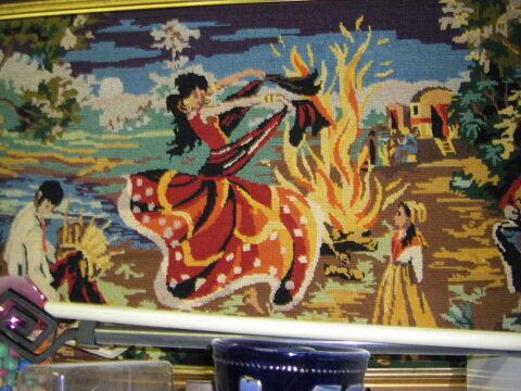 Tapisserie murale canevas Flamenco Aubagne (13)