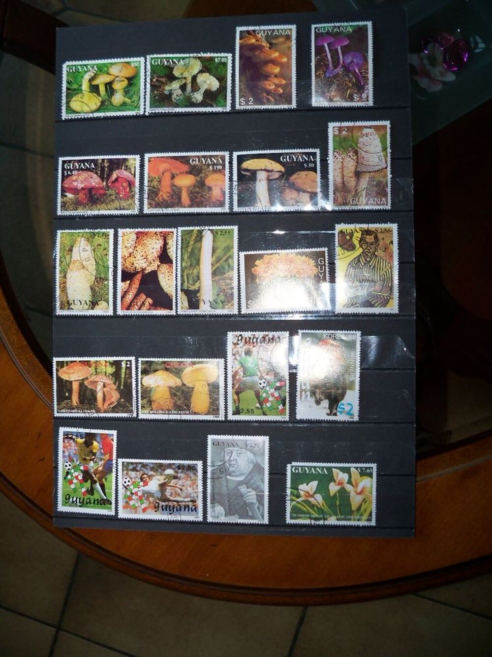 Timbres Guyana 