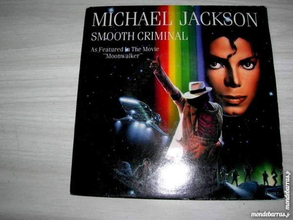 45 TOURS MICHAEL JACKSON Smooth criminal CD et vinyles