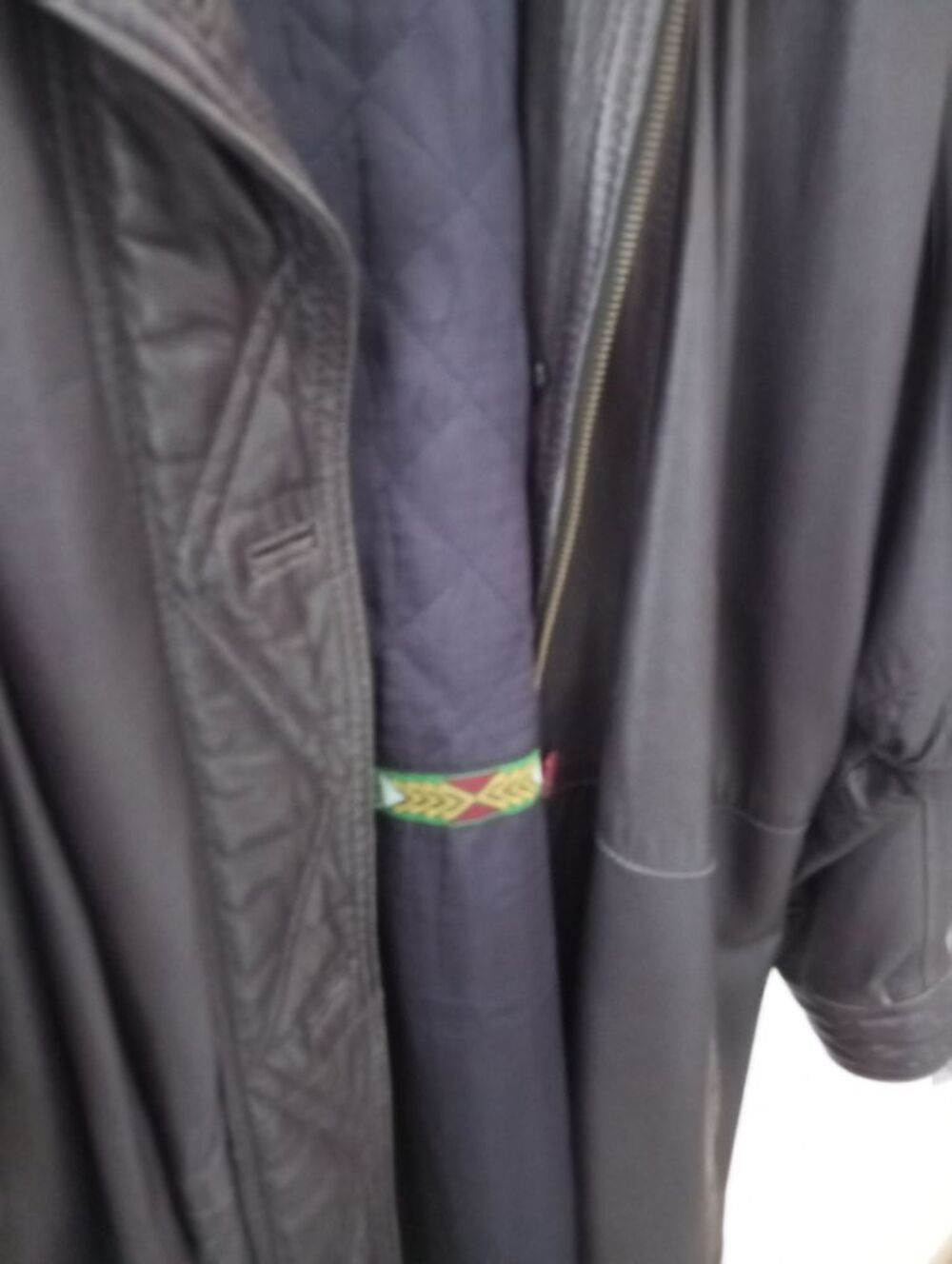 Veste femme en Cuir taille L Vêtements