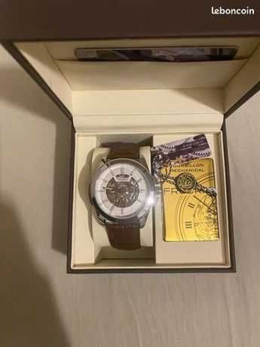 montre homme Fredric Tourbillon Automatique Bijoux et montres