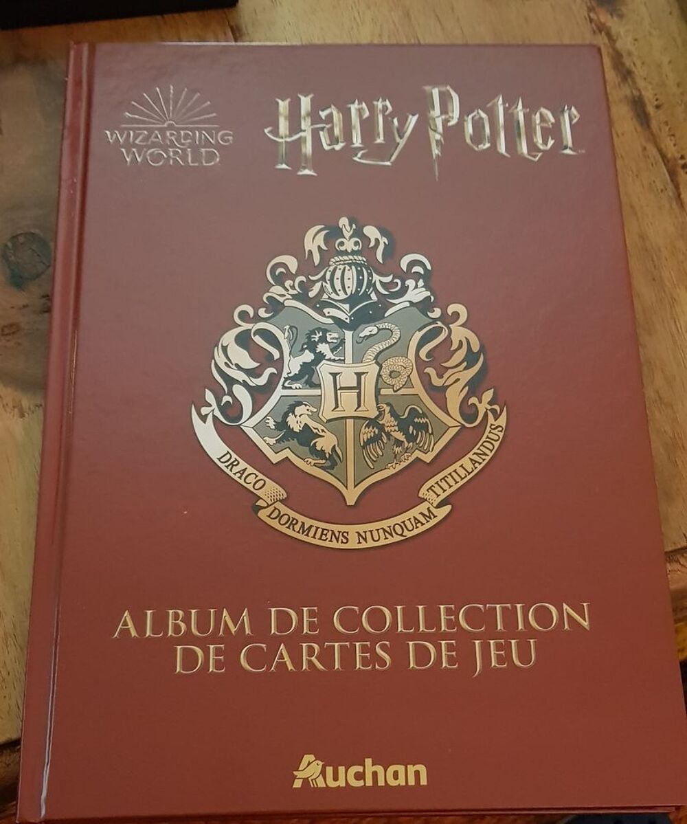 Album de jeu Harry Potter Auchan 2021 Complet 