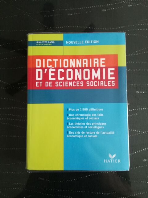 Dictionnaire d'économie et sciences sociales 10 Barentin (76)