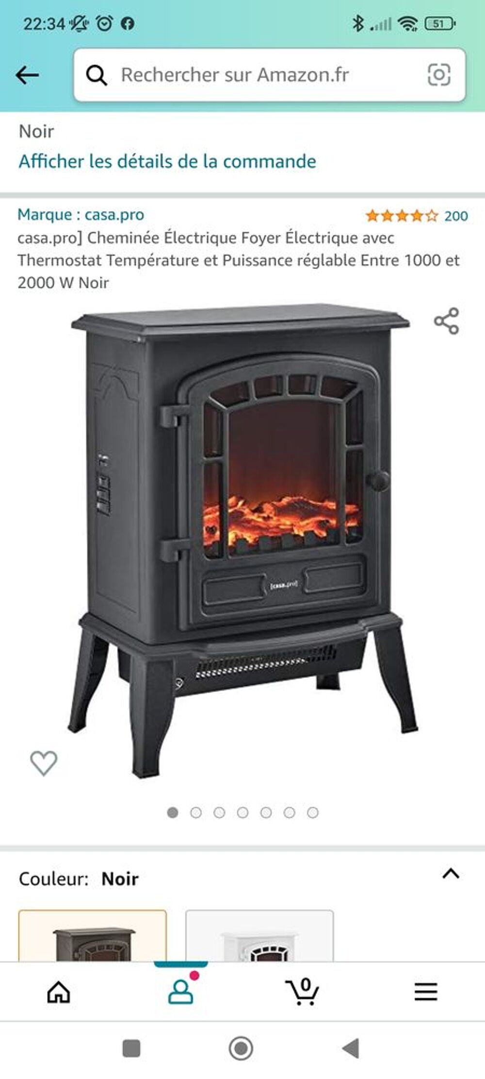 Chemin&eacute;e &eacute;lectrique Bricolage