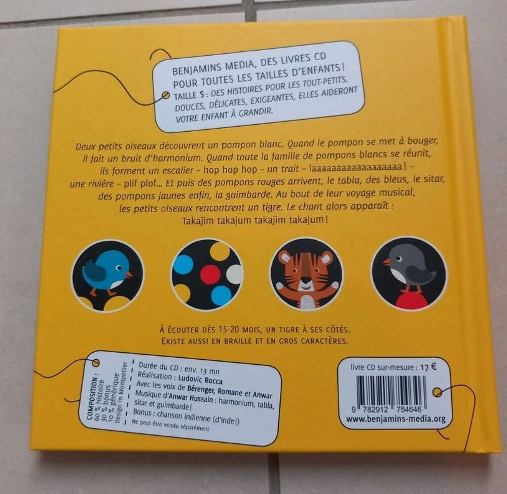 Pompons : Livre CD Enfants Livres et BD