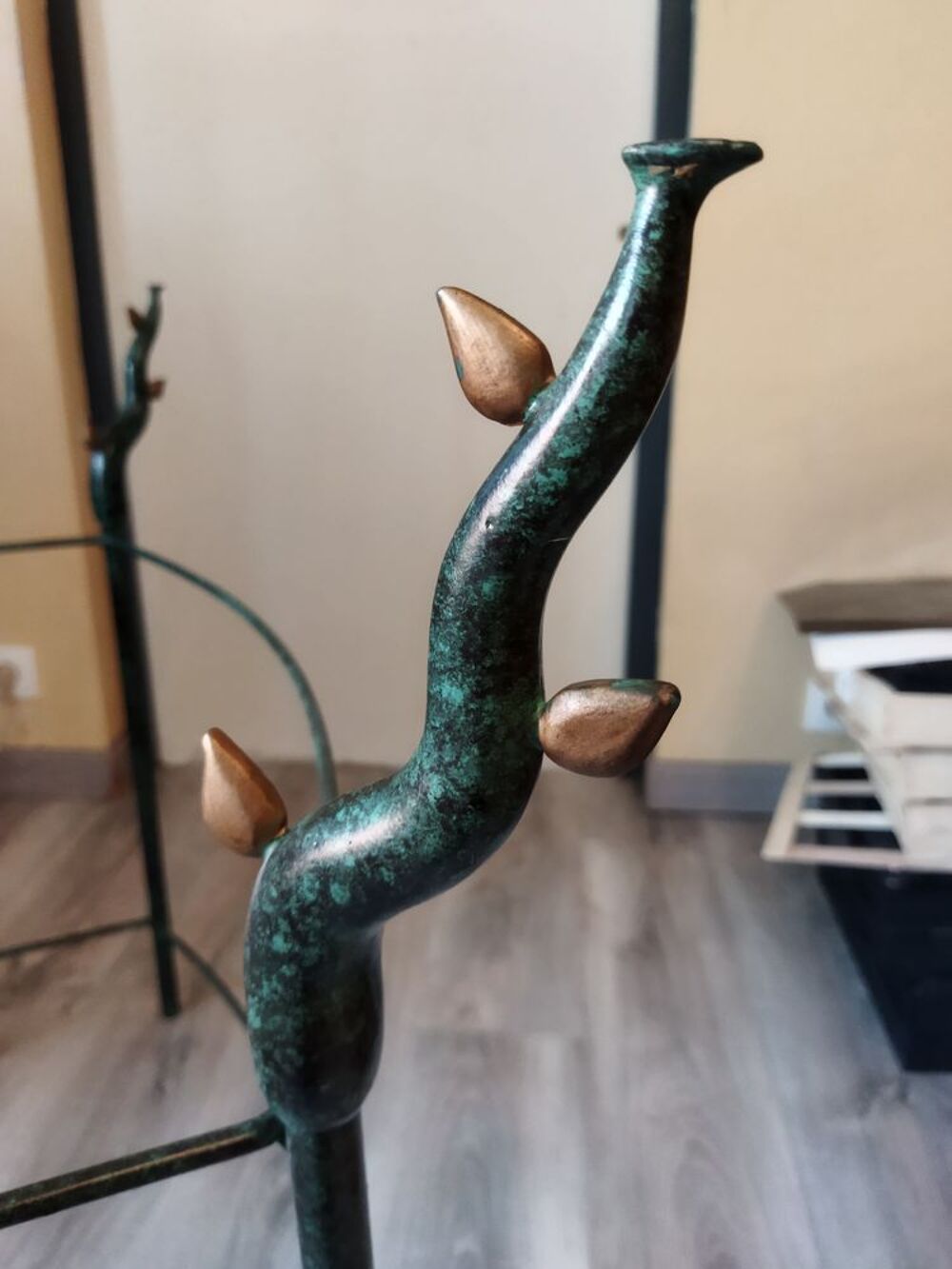 TABLE EN FER FORGE 30€ Meubles