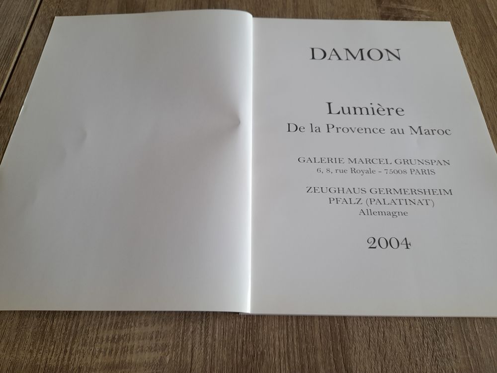 Livre-Album "Lumi&egrave;re - De la Provence au Maroc - 2004" Livres et BD