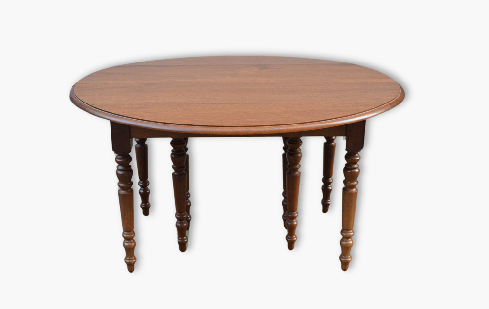  
Table -Louis-Philippe -8-pieds-7-rallonges Meubles