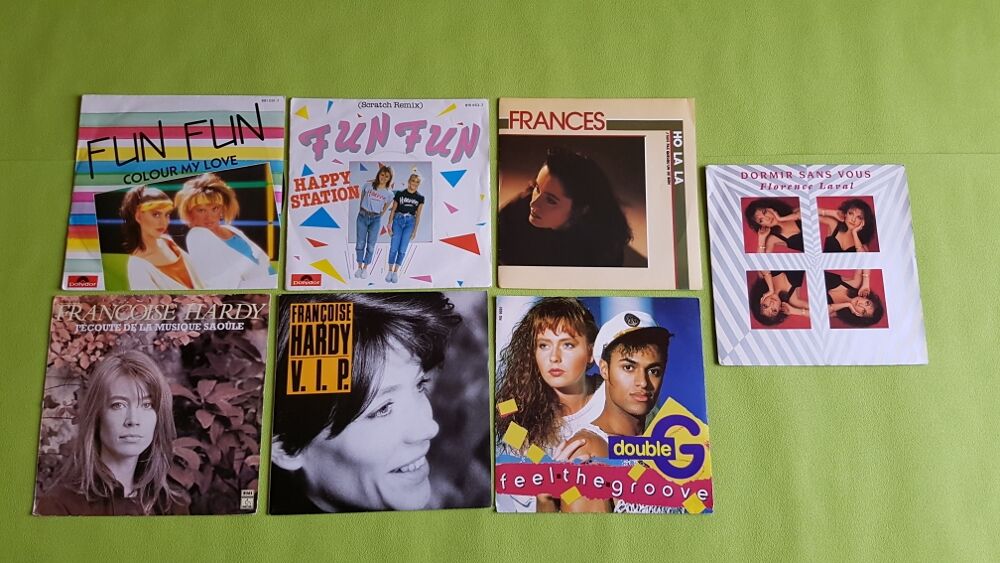 LES 45T PHOTO 17 CD et vinyles