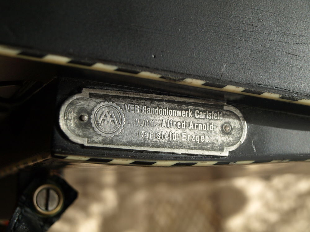 Bandon&eacute;on Alfred Arnold Instruments de musique