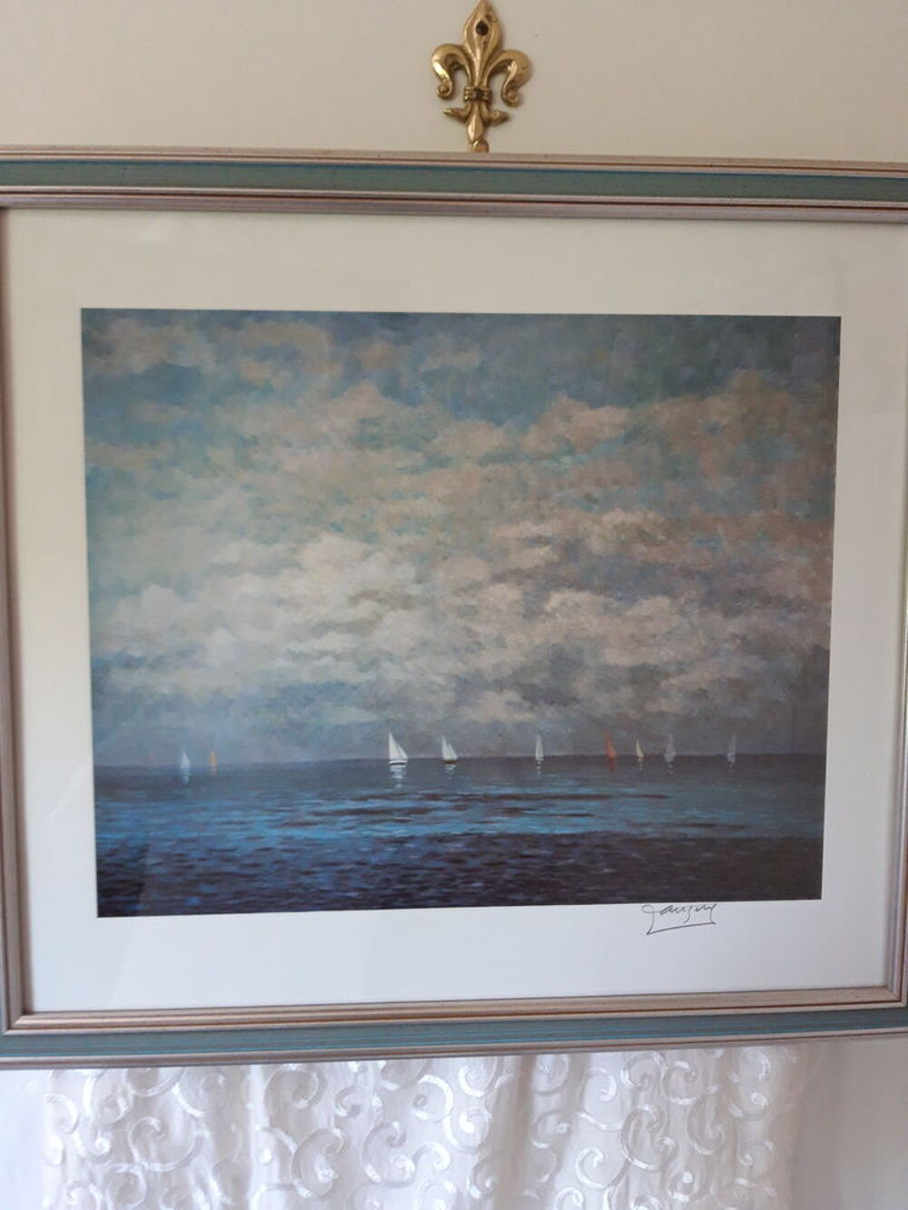 Tableau sign&eacute; Jean-Paul Savigny Décoration