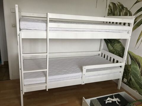 LIT SUPERPOSE  + Matelas + Tout le linges de lit + Penderie 85 Cloyes-les-Trois-Rivires (28)