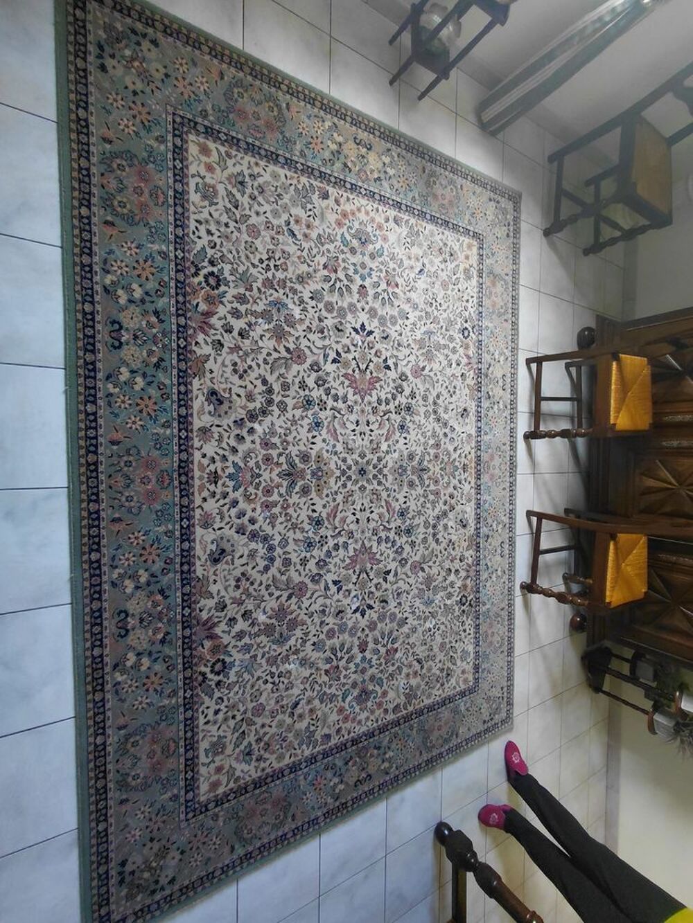TAPIS pure laine Décoration