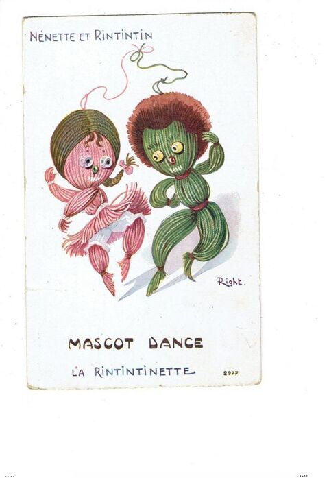 ILLUSTRATEUR RIGHT - MASCOT DANSE LA RINTINTINETTE 4 Doullens (80)