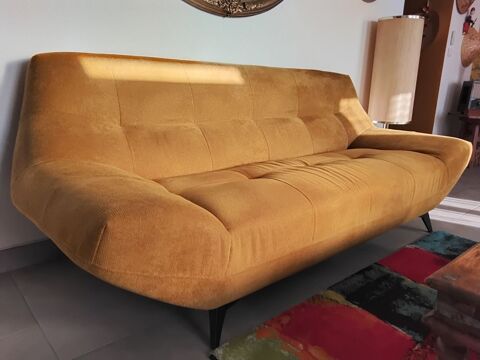 Canape 3 places miel, tissus anti tache, parfait etat 400 Neufch�tel-en-Saosnois (72)