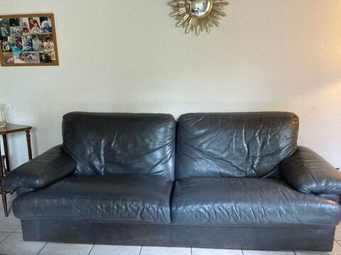Canap� fixe en cuir 80 Villenave-d'Ornon (33)