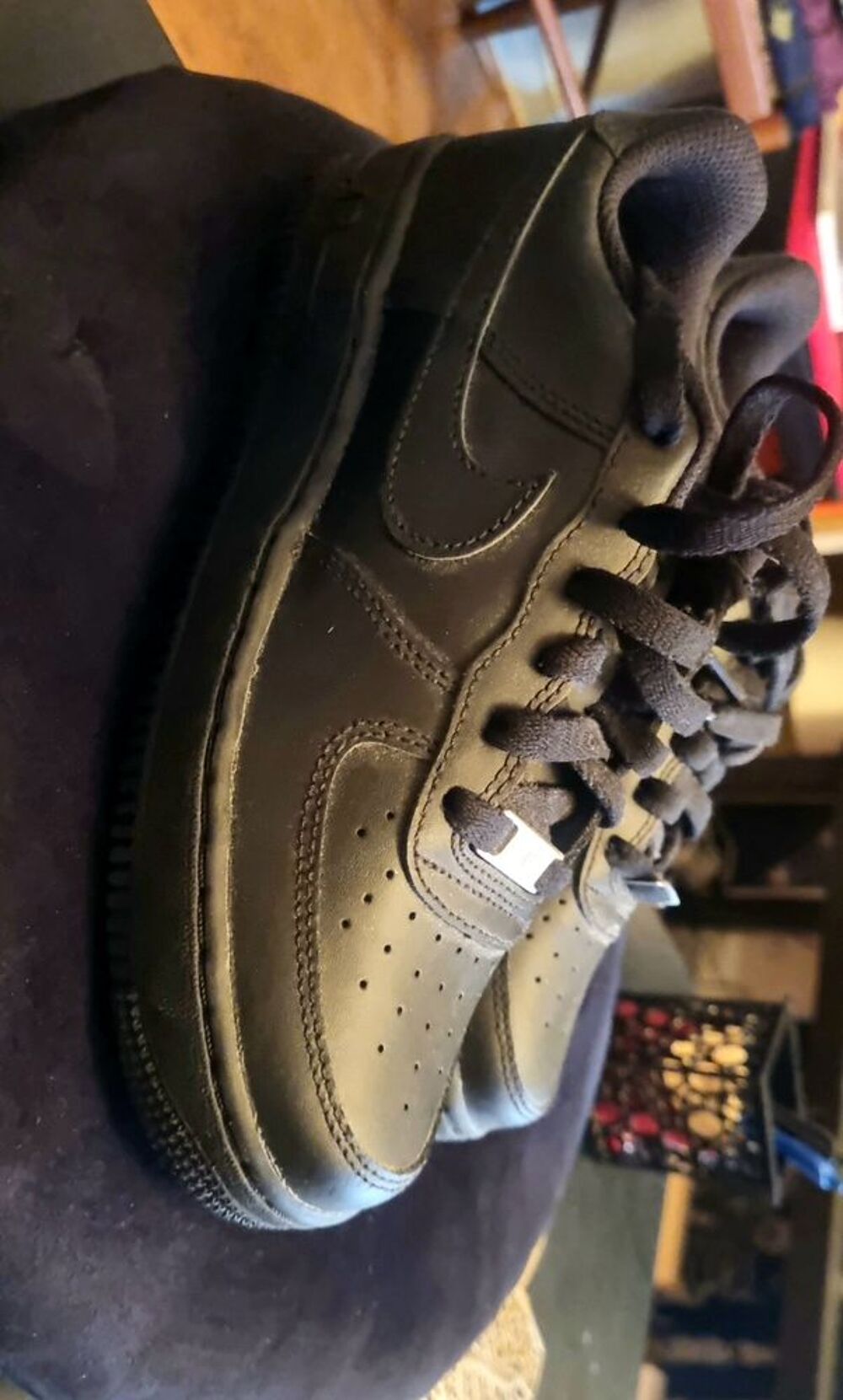 Air force One Noir en 38 Chaussures